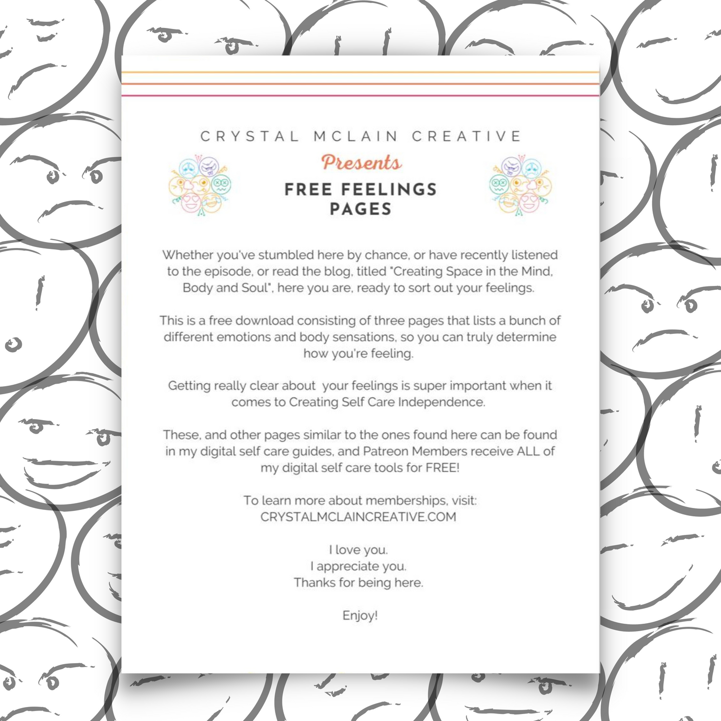 FREE! Feelings Identifier