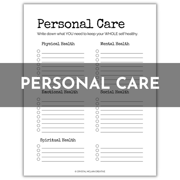 Practical Self Care Kit