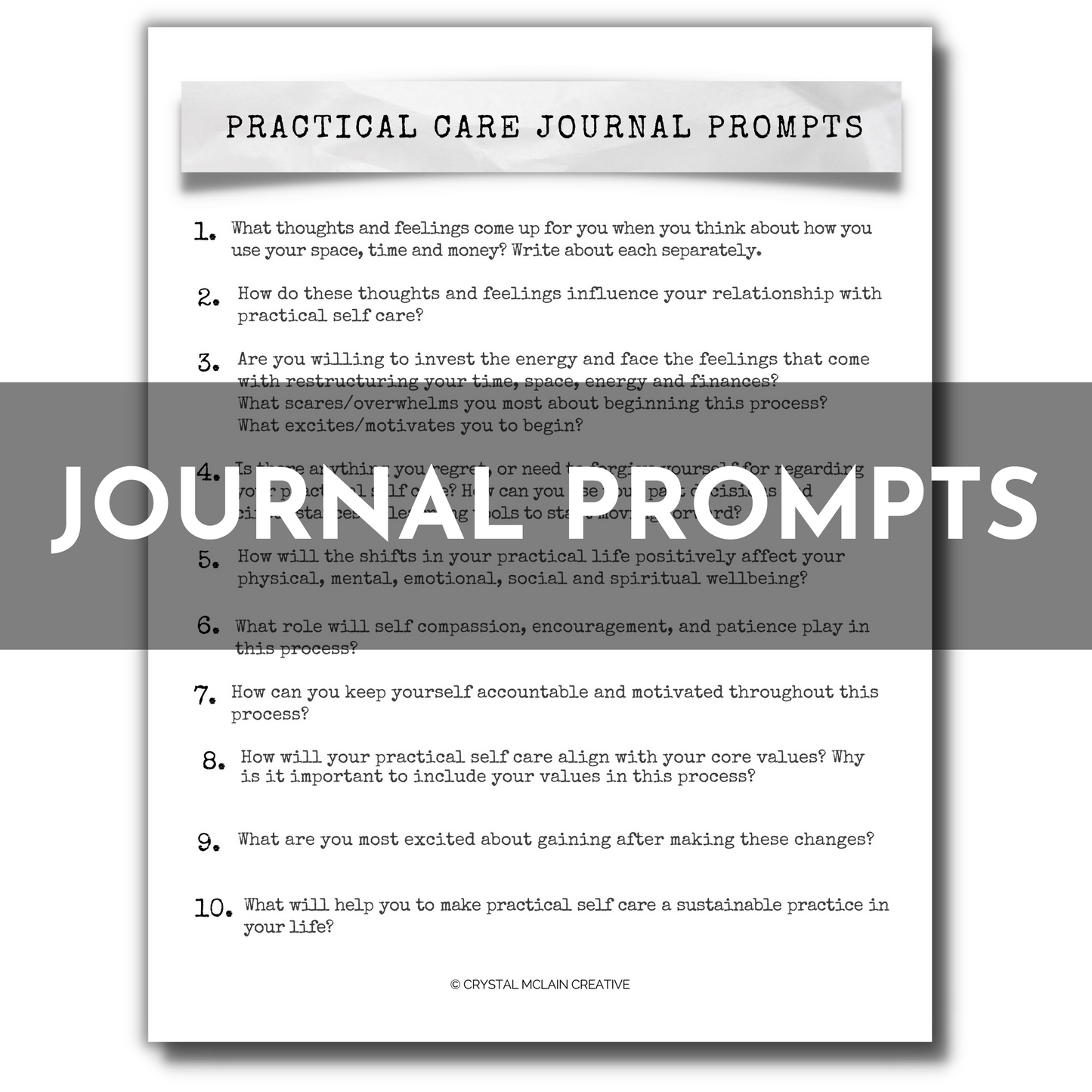 Practical Self Care Kit
