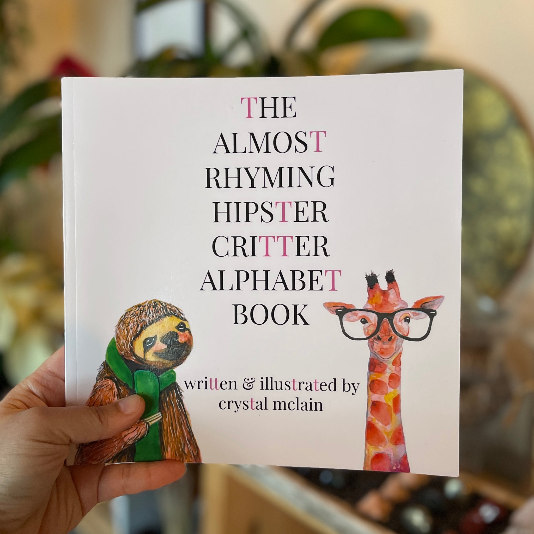 BOOK - The Almost Rhyming Hipster Critter Alphabet Book