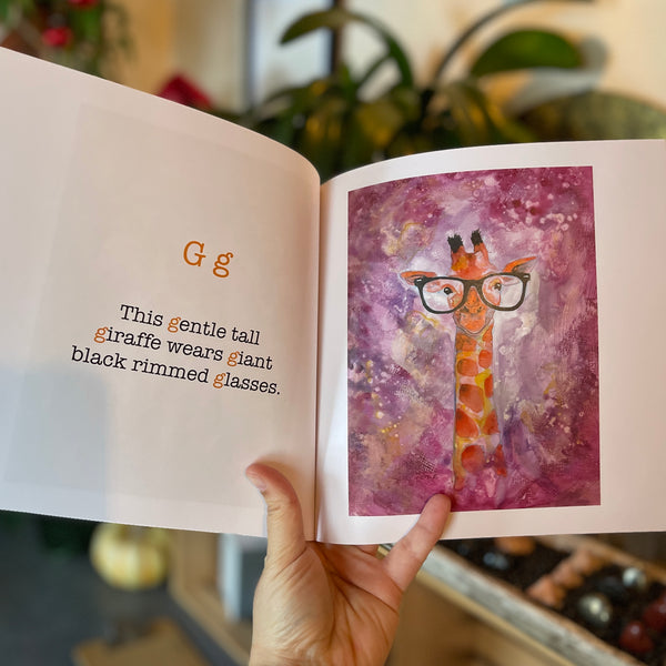 BOOK - The Almost Rhyming Hipster Critter Alphabet Book