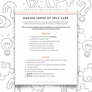 Making Sense of Self-Care