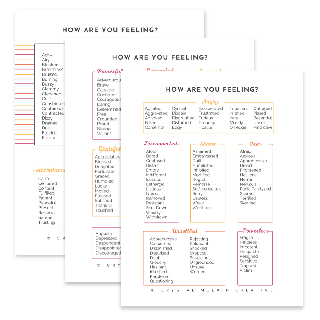 FREE! Feelings Identifier